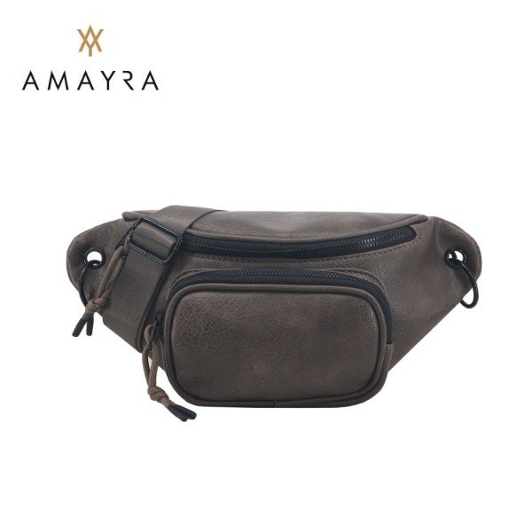 Producto - Riñonera Amayra PU marrón 67-C26872R