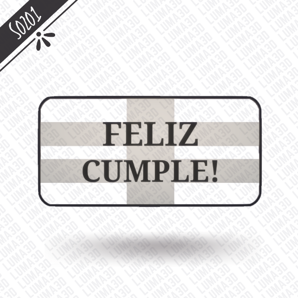 Producto - S0201 - Feliz cumpleaños
