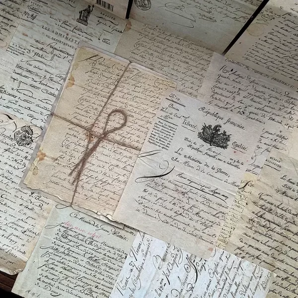 Producto - Papeles Vintage - Manuscritos