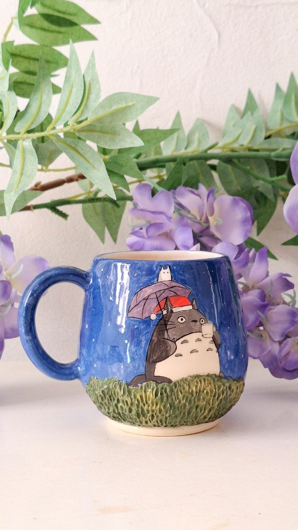 Producto - Taza Totoro Navidad - Entrega Inmediata
