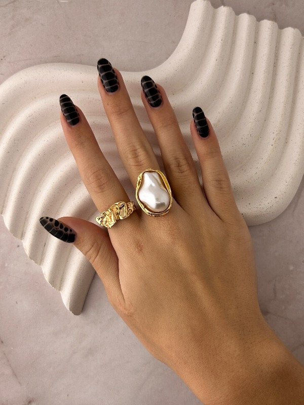 Producto - SET 2 ANILLOS DORADOS REGULABLES 2308