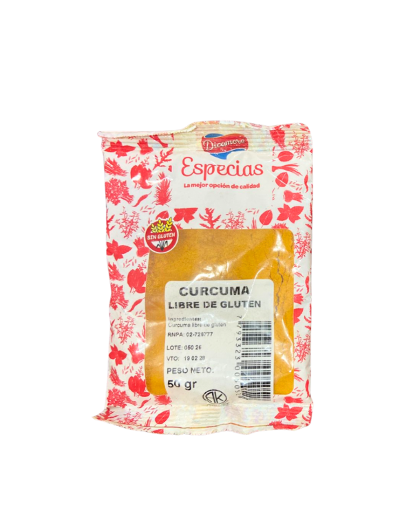 Producto - CURCUMA DICOMERE 50G SIN GLUTEN