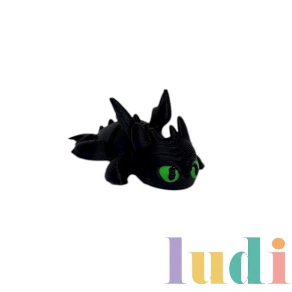 Producto - Chimuelo negro (furia nocturna)