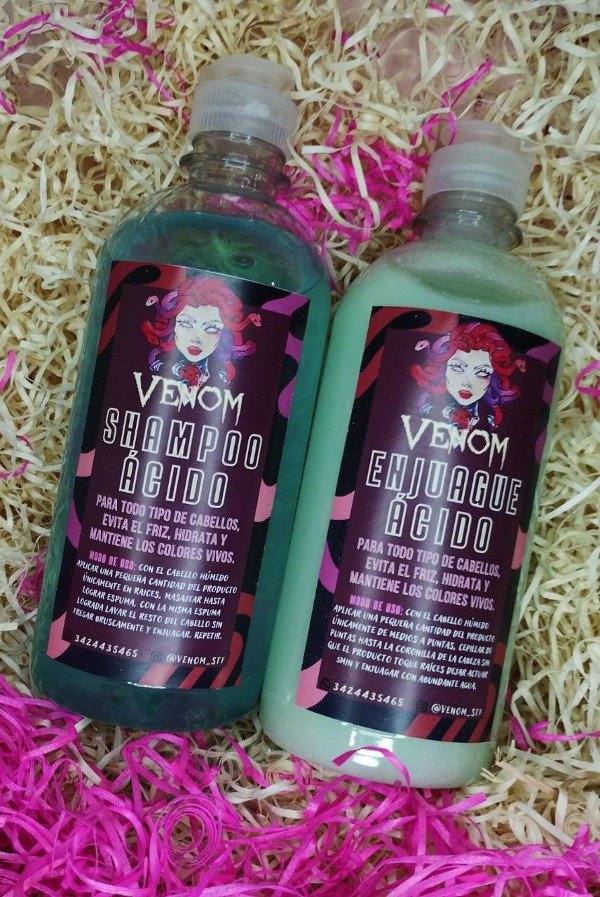 Producto - Shampoo y Enjuague ACIDO