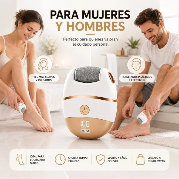 Producto - Exfoliador de pies recargable Novatix - 3