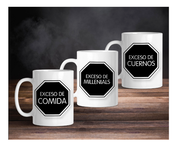 Producto - Taza Personalizada Eyiquetado Hexagonal #1