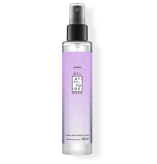 Producto - Colonia Spray Corporal Latin Attitude Mystic125 ml - AVON
