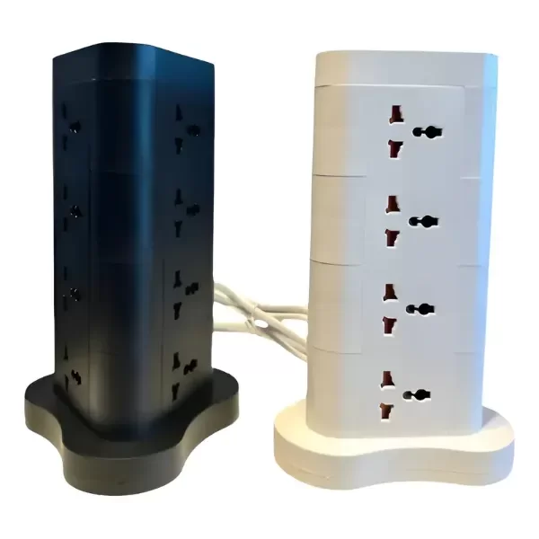 Producto - CG205 ZAPATILLA DE ALIMENTACION TIPO TORRE N84 2500W 12 TOMAS