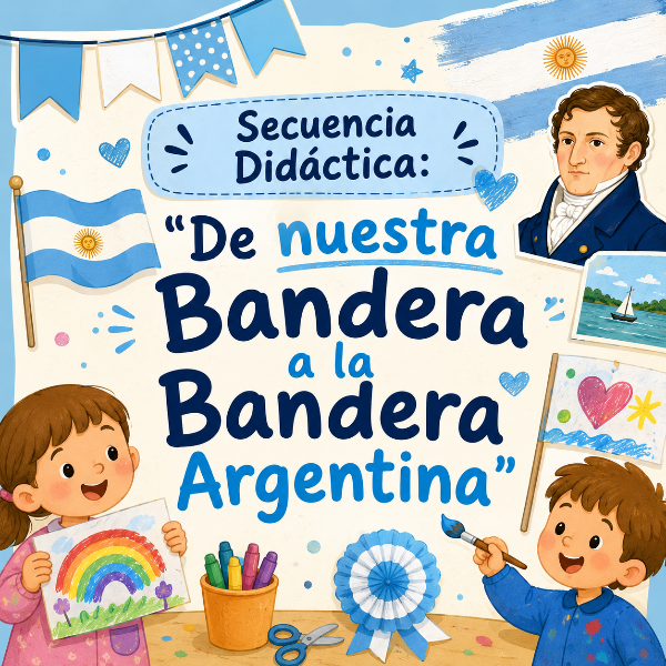 Producto - Secuencia Didáctica: De nuestra Bandera a la Bandera Argentina - DC 2023