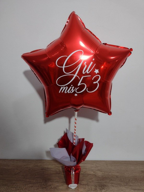 Producto - Centro de mesa estrella roja