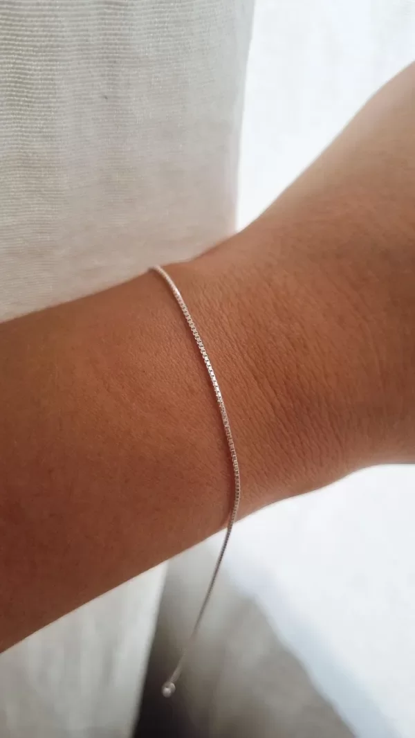 Producto - Pulsera veneciana plata 925 finita