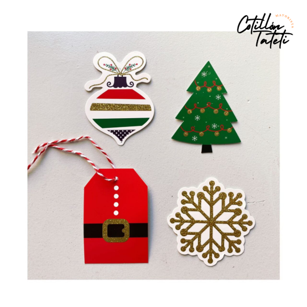 Producto - TARJETAS Y ETIQUETAS NAVIDEÑAS