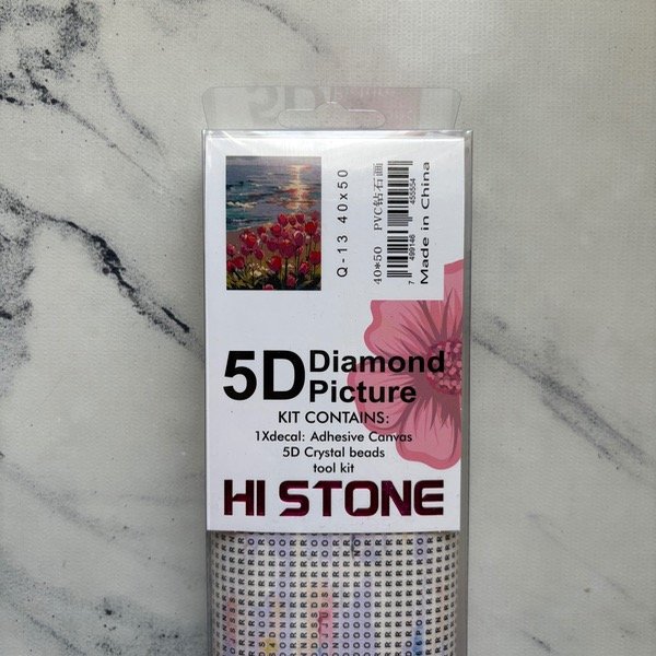 Producto - Diamond paint tulipanes rosados
