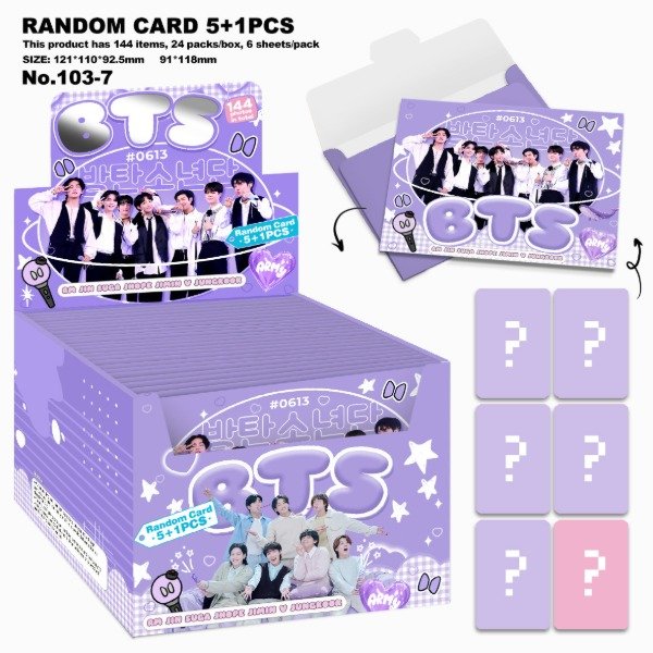 Producto - 1x Sobre Sorpresa Photocards BTS (Por unidad)