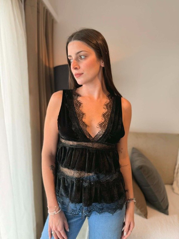 Producto - Blusa Viena terciopelo