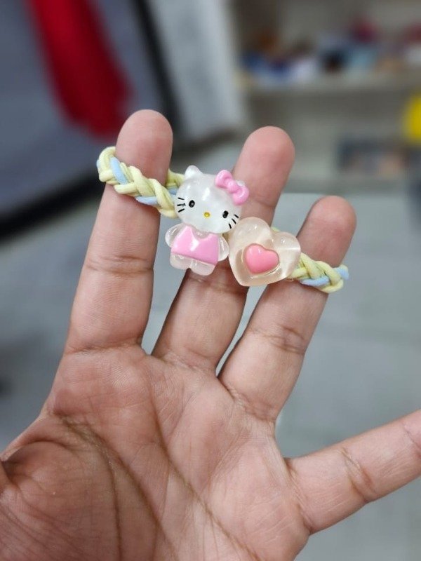 Producto - HELLO KITTY - COLERO PERSONAJE SANRIO CON CORAZÓN TRANSPARENTE