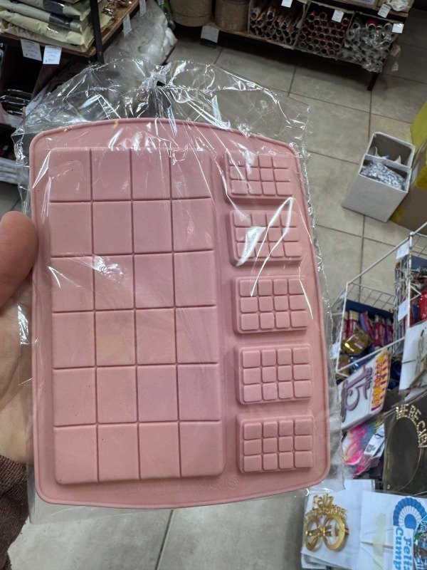 Producto - Molde de Silicona para Bombones Tableta y Chocolatines x1