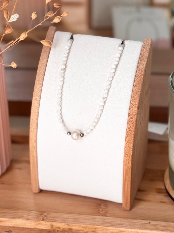 Producto - Collar Iris Nacar perla del Río