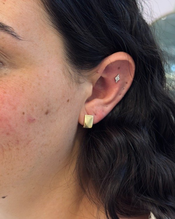 Producto - ARGOLLAS SQUARE GOLD - 1