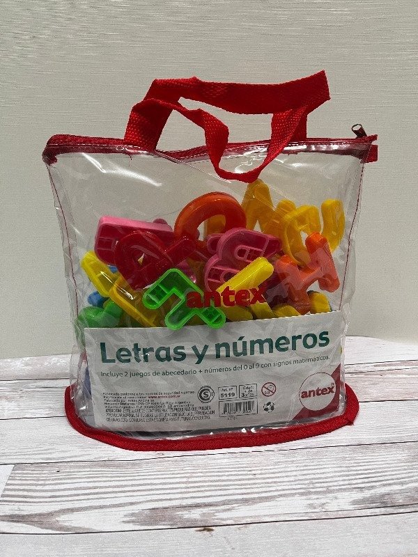 Producto - LETRAS Y NÚMEROS - ANTEX