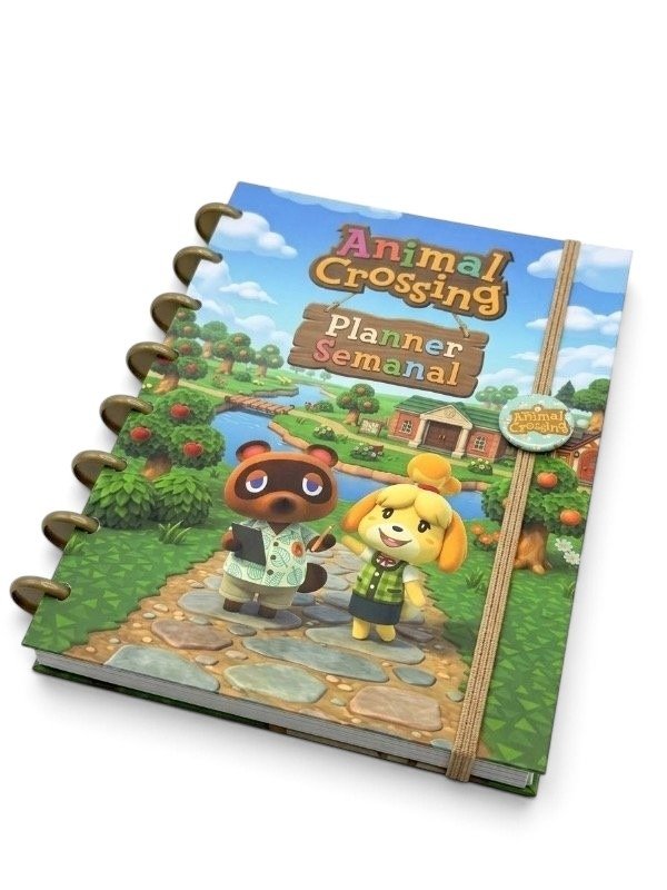 Producto - Agenda Planner semanal perpetuo Animal Crossing - 0