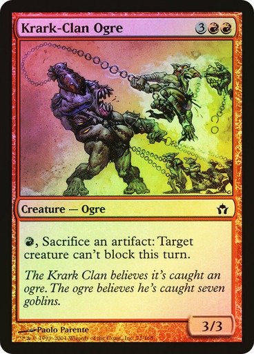 Producto - Krark-Clan Ogre Foil  Fifth Dawn