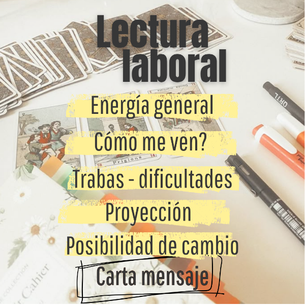Producto - Tarot - lectura laboral