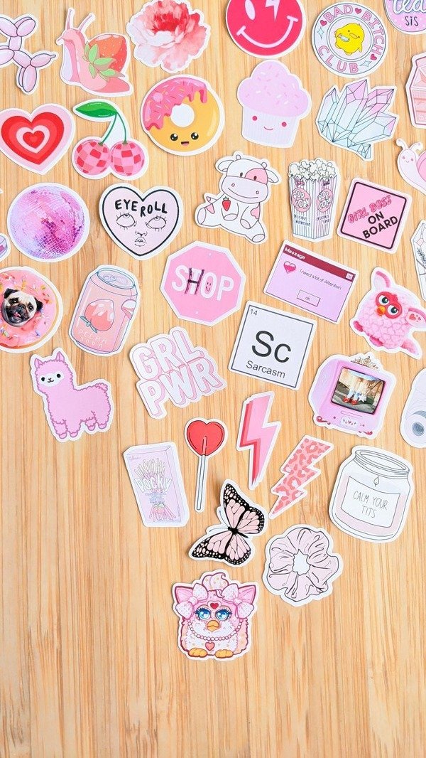 Producto - Stickers resistente al agua por plancha A4