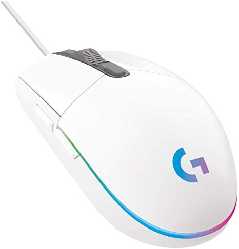 Producto - Mouse Gamer Logitech G203 RGB Negro Blanco Azul - 2