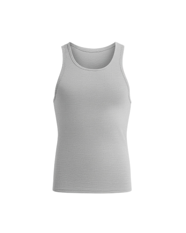 Producto - Musculosa Gris Melange Básica