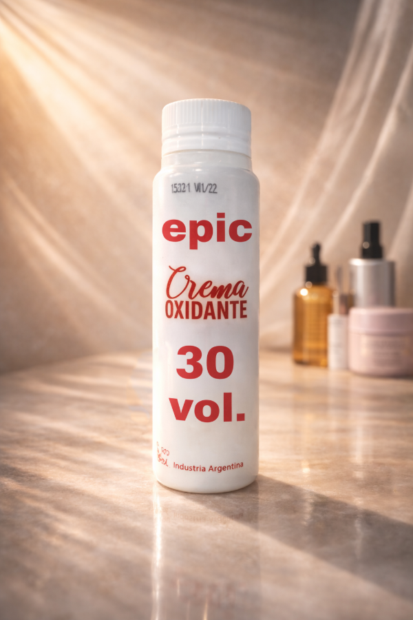 Producto - oxidante en crema estabilizado epic de 30 vol. X 100 ml