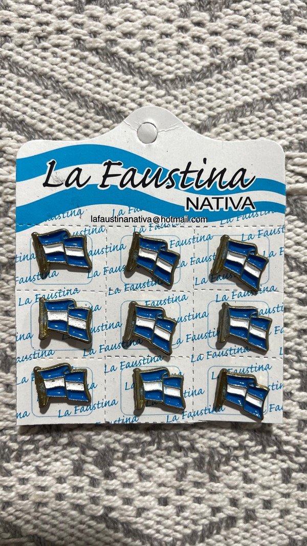 Producto - Escarapela de metal x1