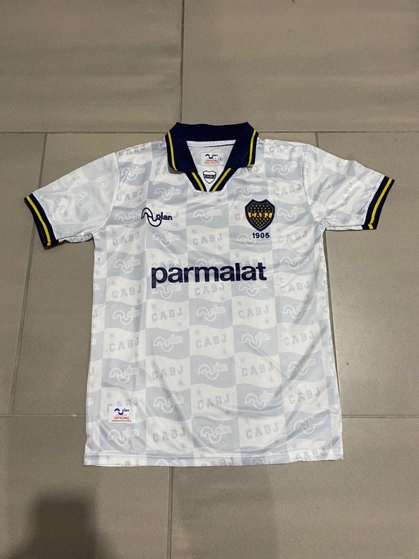 Producto - Boca olan retro blanca 98