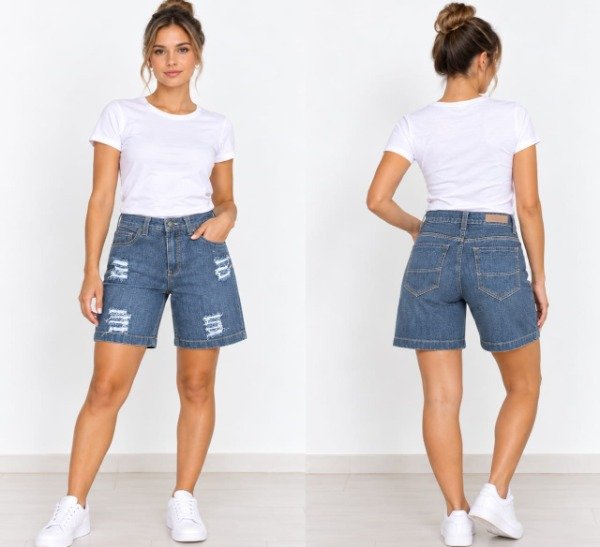 Producto - Short Jeans Rotura - 0