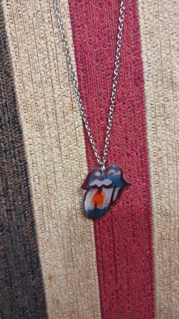 Producto - Cadenita con dije the  rolling  stones  843