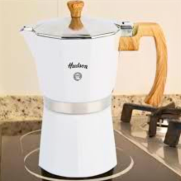 Producto - Cafetera Italiana Blanca