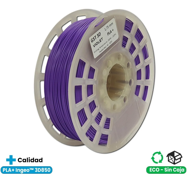 Producto - Filamento PLA GST 3D 1KG - Violeta (Sin Caja)