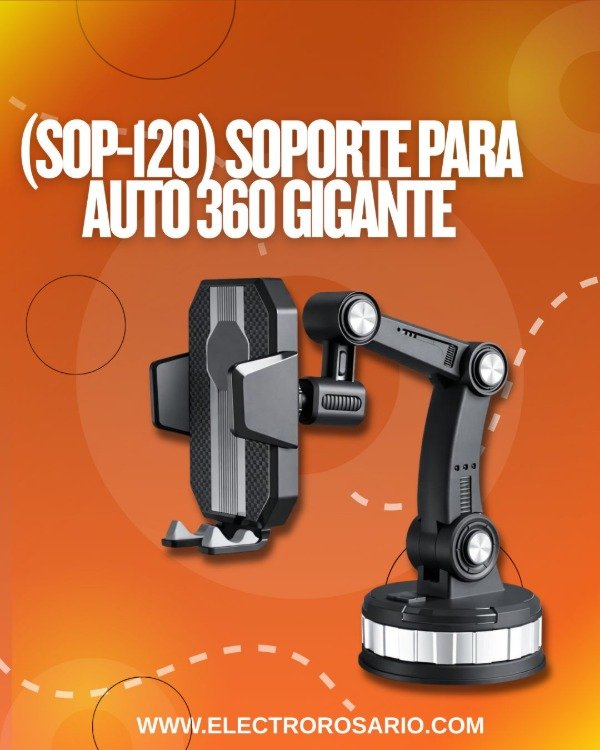 Producto - (SOP-120) SOPORTE PARA AUTO 360 GIGANTE
