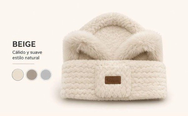 Producto - Gorro con bufanda incorporada