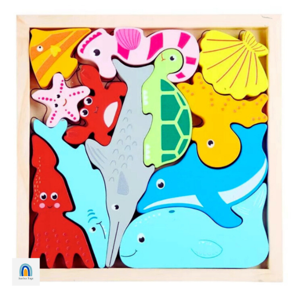 Producto - Rompecabeza Puzzle MUNDO MARINO
