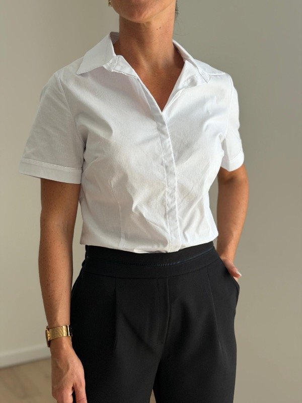 Producto - CAMISA BOTÓN ESCONDIDO