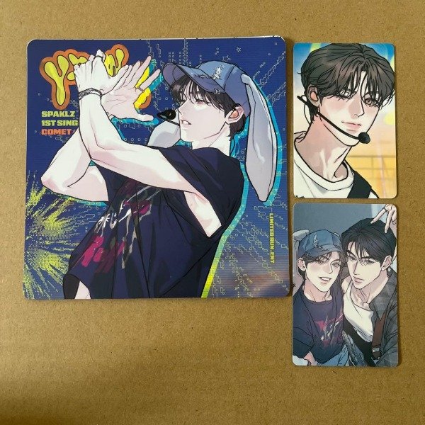 Producto - LEZHIN Trading Card Season's Greetings Korean BL Sea Green Limited Edition