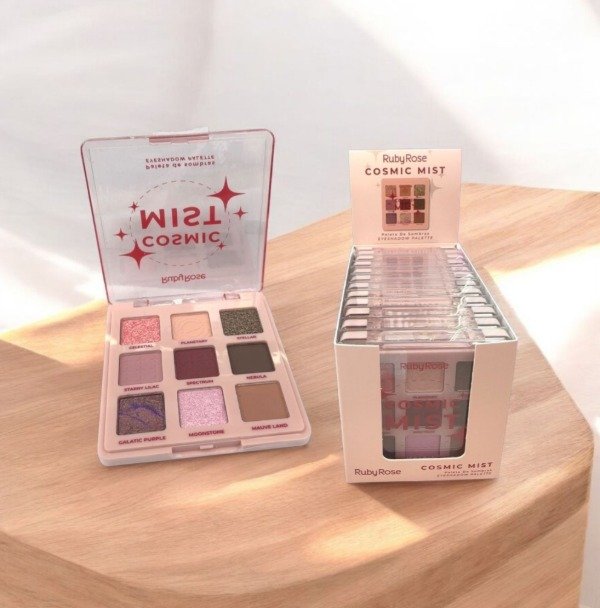 Producto - PALETA DE SOMBRA COSMIC - RUBY ROSE