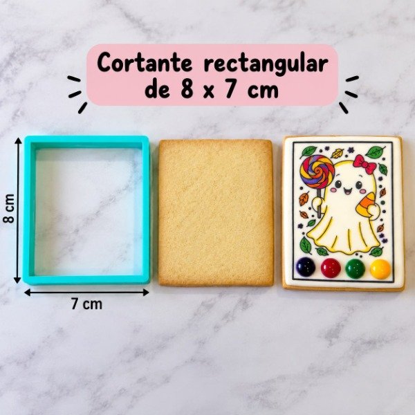 Producto - CORTANTE RECTANGULAR 8 X7CM LA CASA REPOSTERA