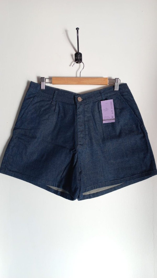 Producto - SHORT LFV CORTE CHINO JEAN OSCURO