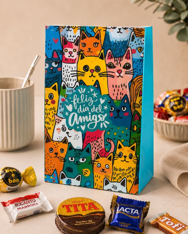 Producto - Bolsita de la Amistad - Impresa y armada (sin golosinas)