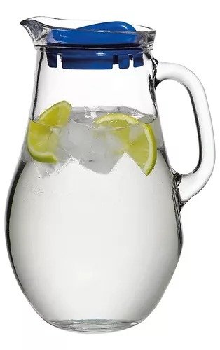 Producto - Jarra Vidrio 1,85 L Con Tapa Bistro Pasabahce Agua Jugos