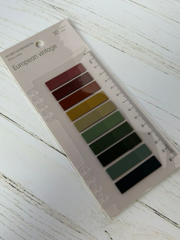 Producto - Post it señaladores colores oscuros