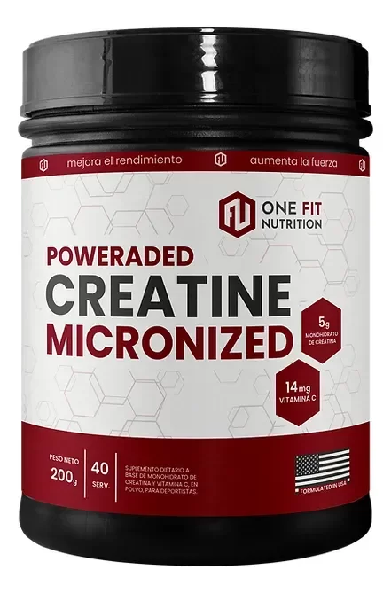 Producto - Creatina Monohidratada micronizada ONE FIT - 200gr - 0
