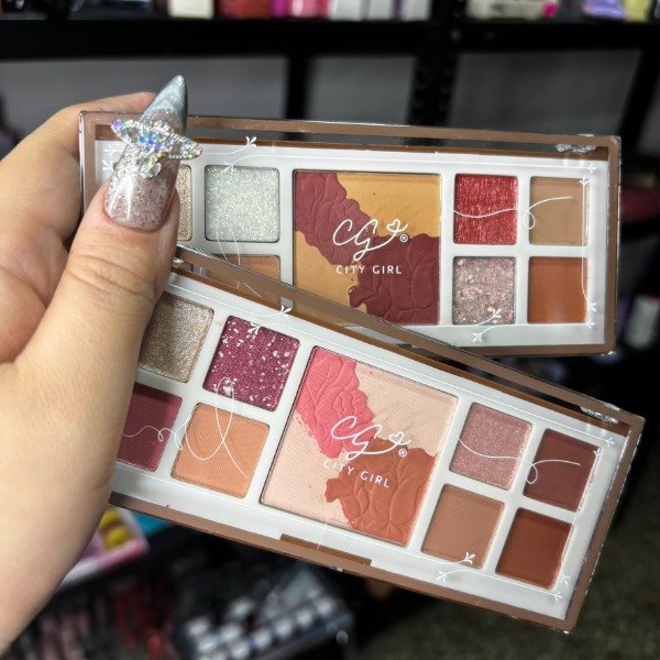 Producto - Paleta de Sombras + Rubores  City Girl